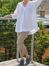 Loose Comfortable V-neck Blouses